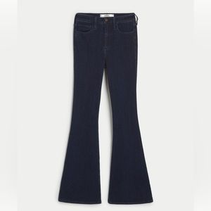 Curvy High-Rise Dark Wash Flare Jeans